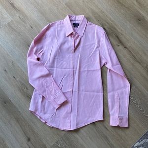 Zara slim fit pink shirt